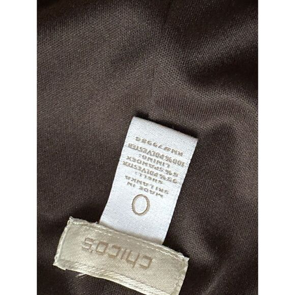 Chico’s 0 Maxi Jersey Animal Print Dress Stretch - Picture 2 of 5